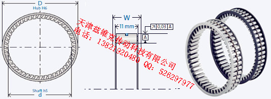 GMNFE473M單向軸承圖紙